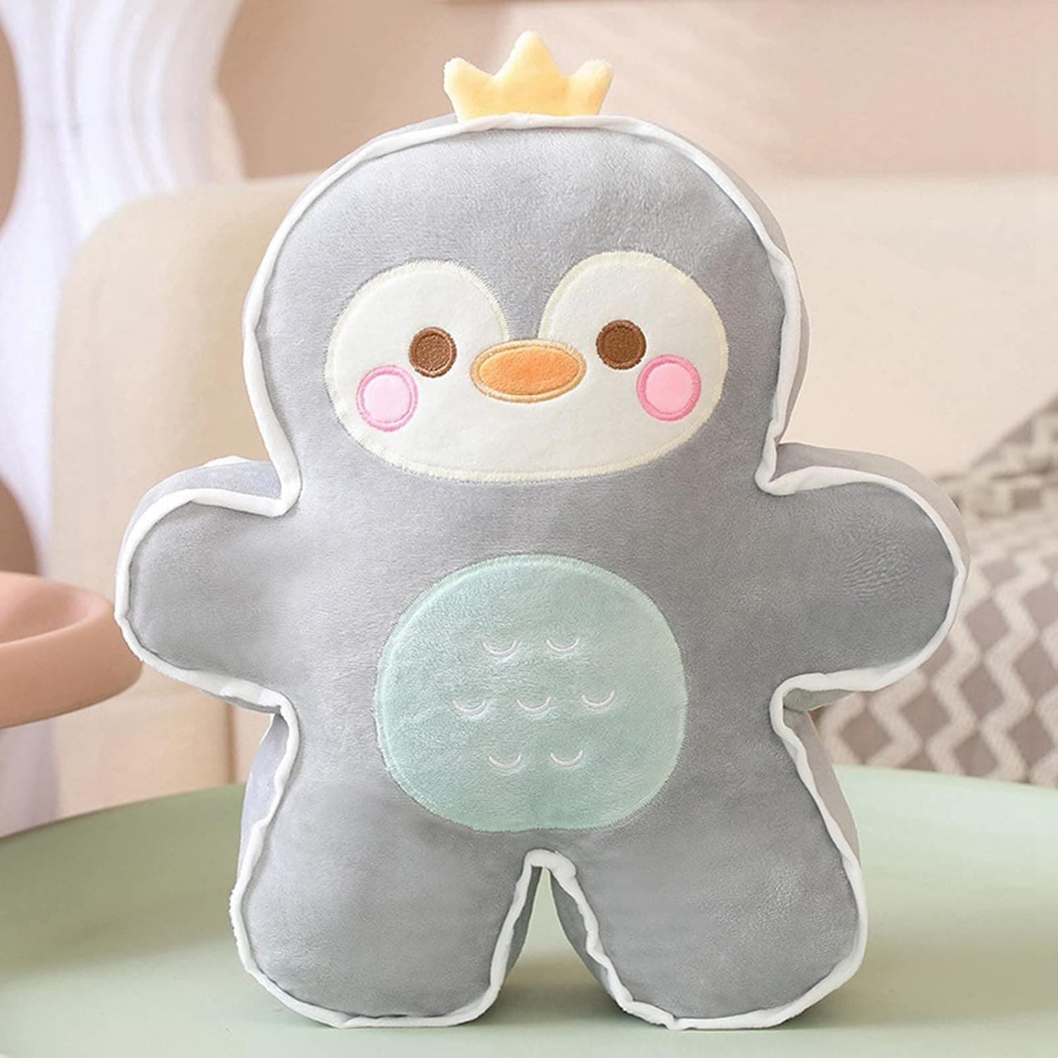 М'яка Плюшева Іграшка Plush Пряник Пінгвін в Короні 30 см (9367)