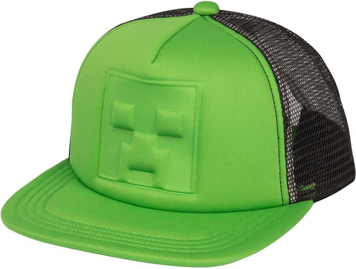 Кепка Майнкрафт Кріпер JINX Minecraft - Who’s Deboss Creeper Youth Snapback Green (6265)