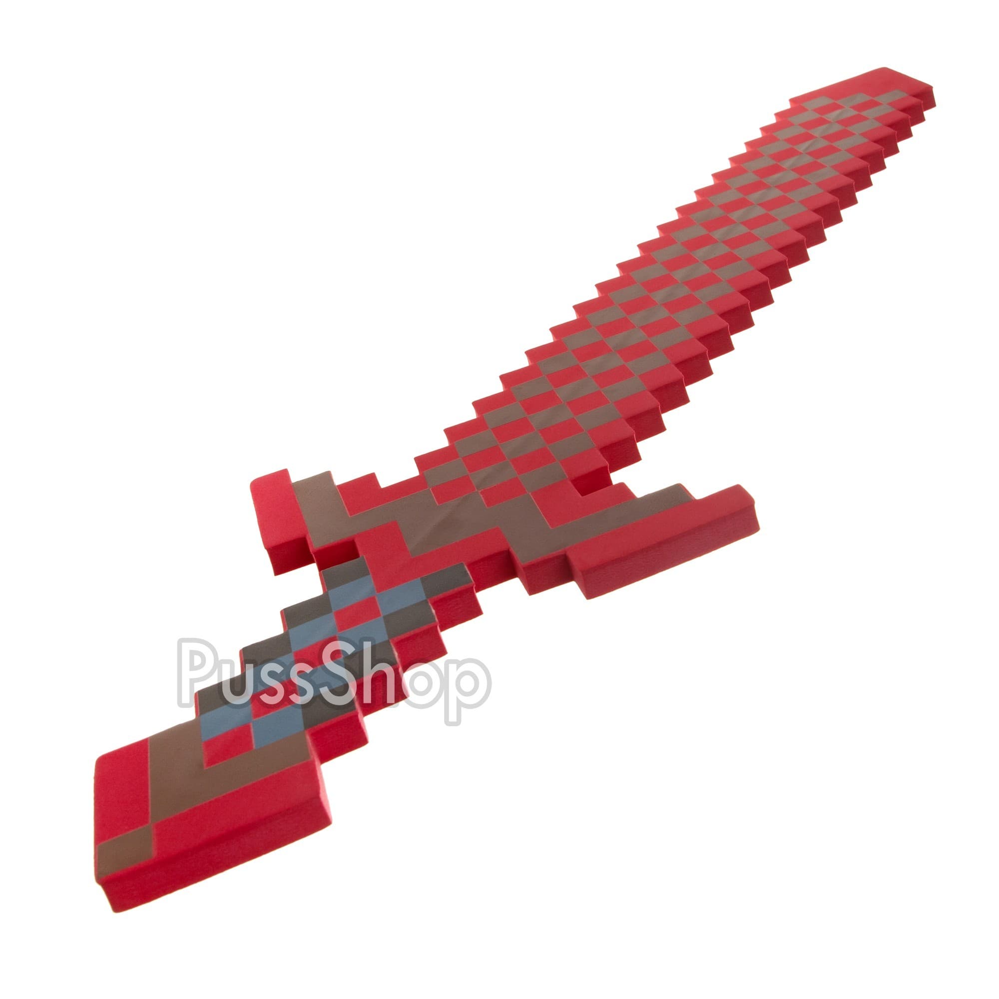 Іграшка Меч Майнкрафт редстоун Minecraft 75 см Червоний Redstone (6363)