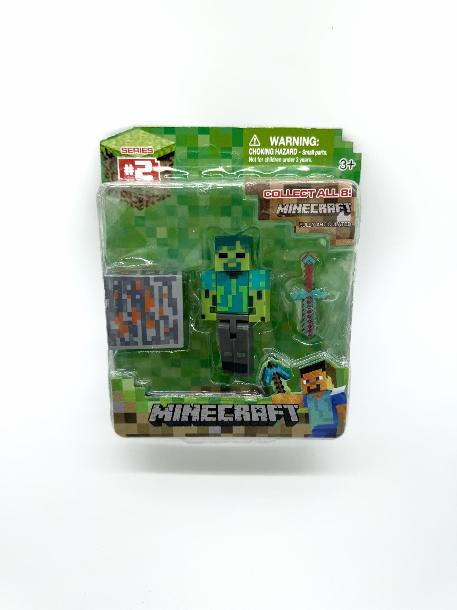 Набір фігурок Майнкрафт Зомбі Комплект Minecraft (6485)