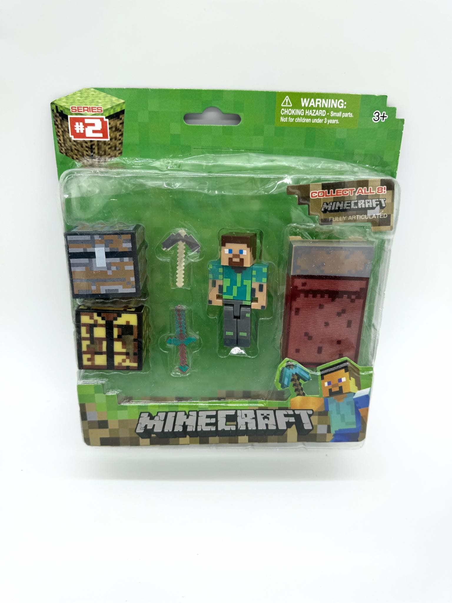 Набір фігурок Майнкрафт Стів Великий Комплект Minecraft (6484)