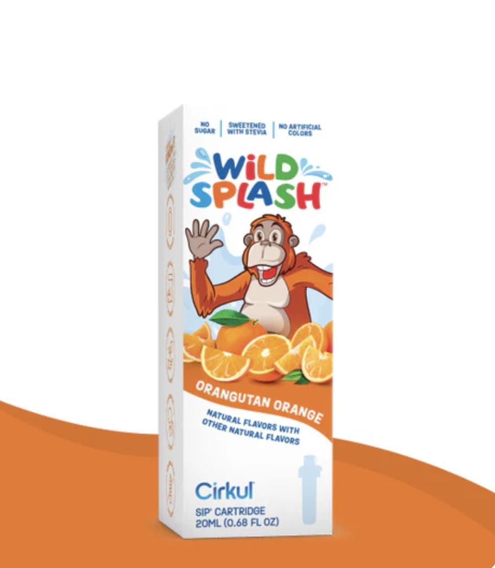 Картридж Cirkul Wild Splash Орангутанг Апельсин Cartridges 1 шт (7098281)