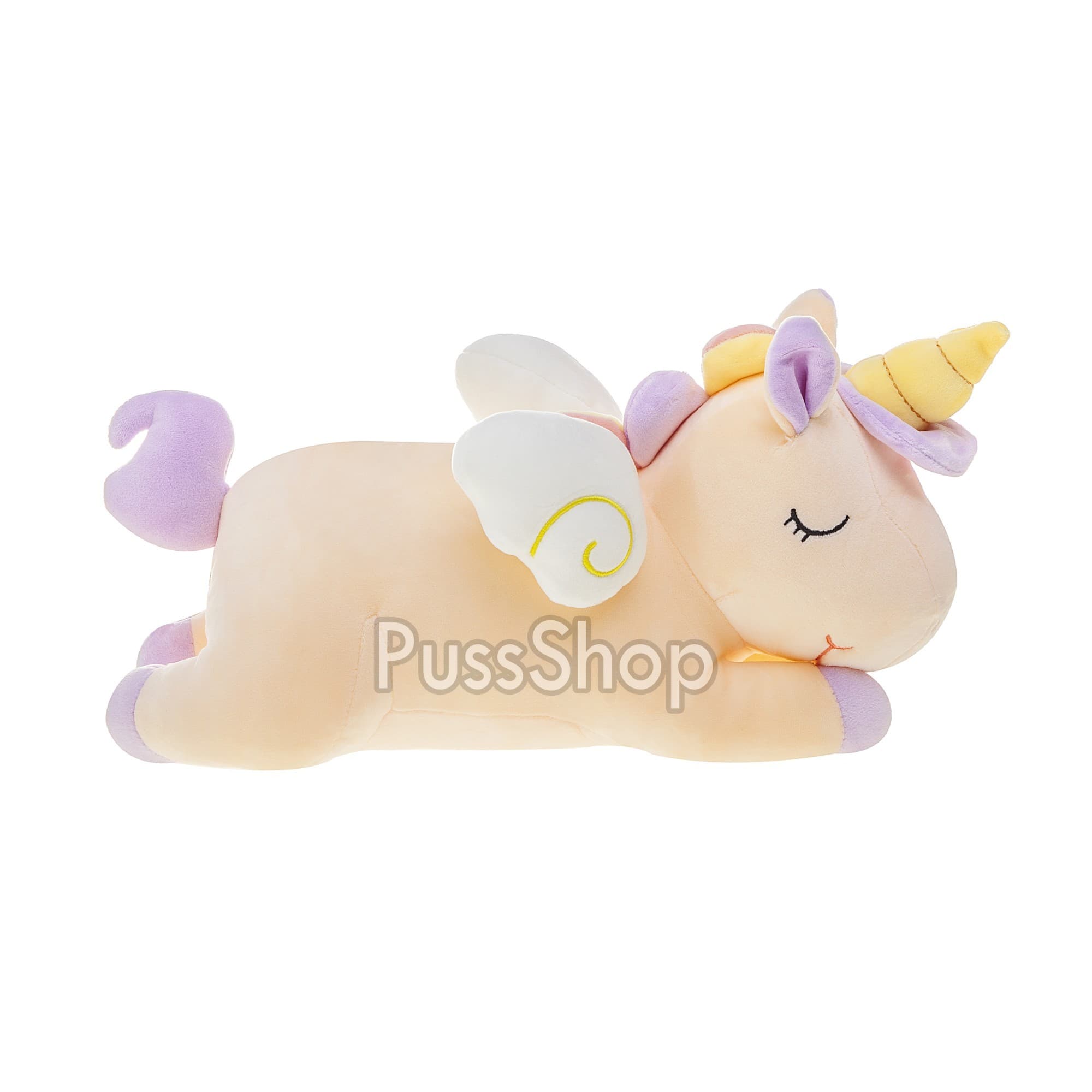 М'яка Плюшева Іграшка Plush Єдиноріг 50 см жовтий (9003)
