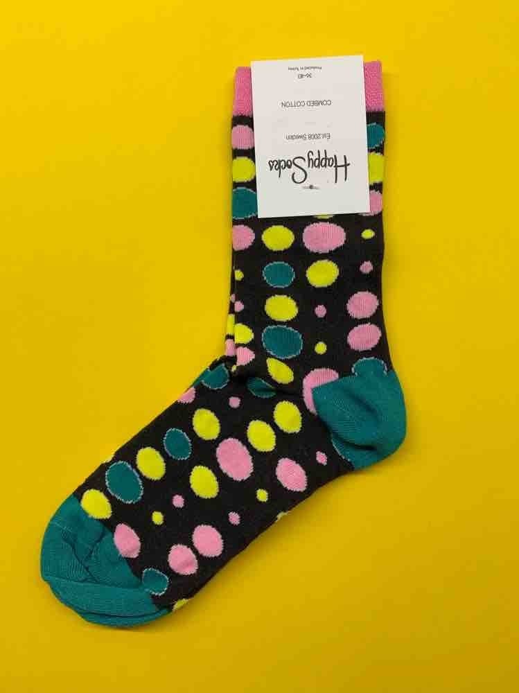 Шкарпетки HAPPY SOCKS Чорно-зелені 7773 36-40
