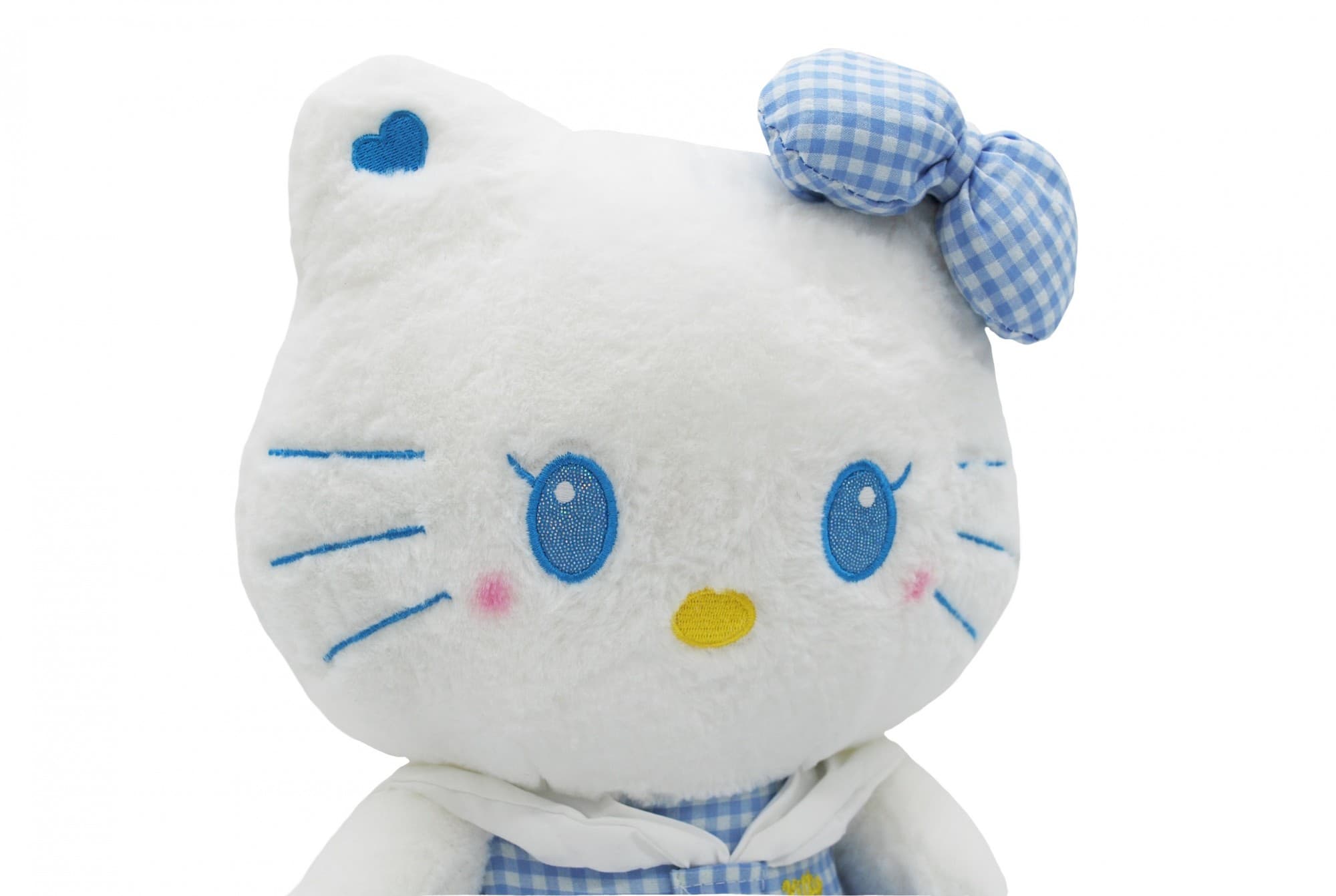 М'яка Плюшева Іграшка Хеллоу Кітті "Hello Kitty" Блакитна 35 см