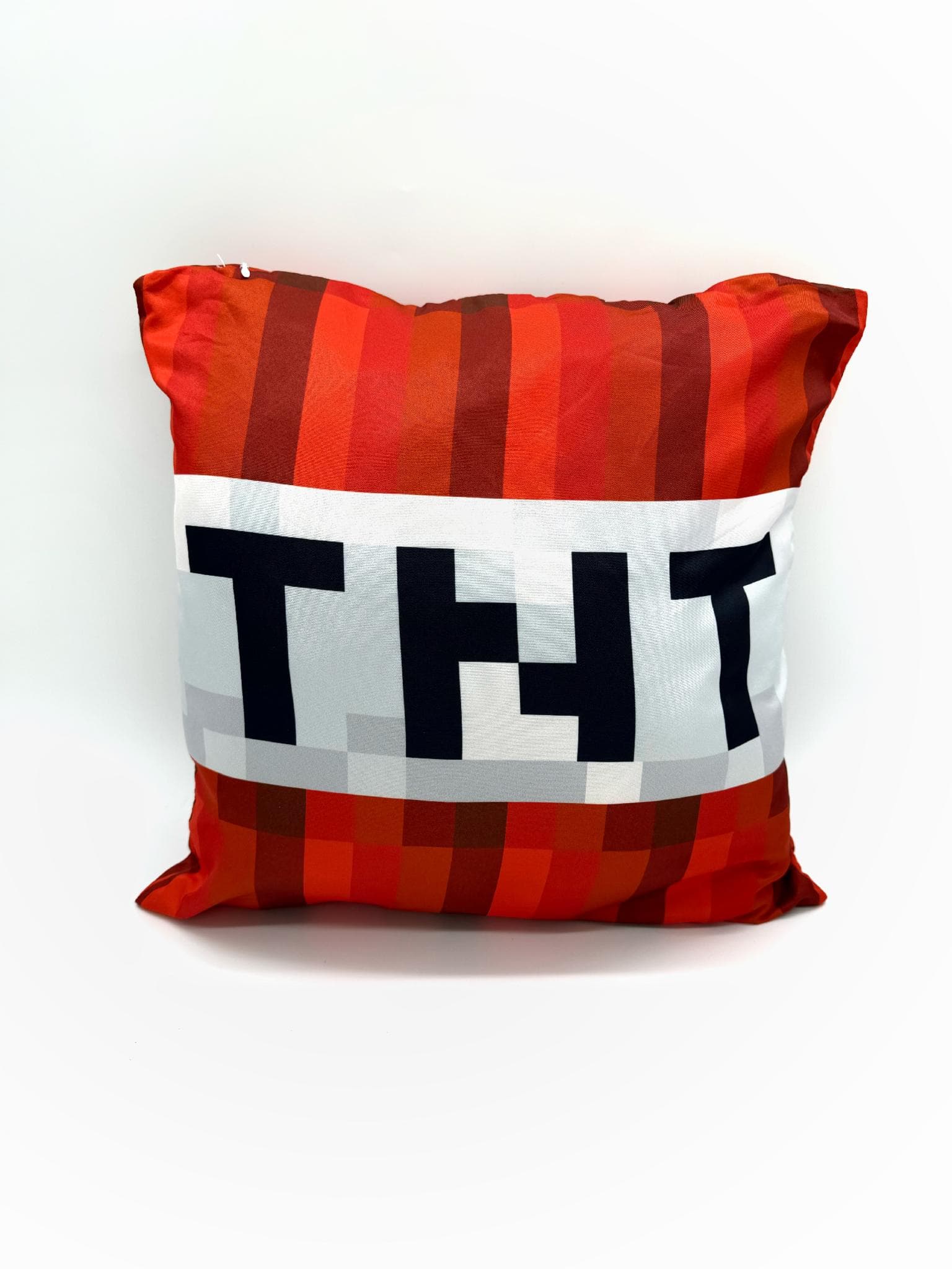 Декоративна подушка для геймера Майнкрафт TNT Динаміт 45x45x8 см Minecraft (6392)