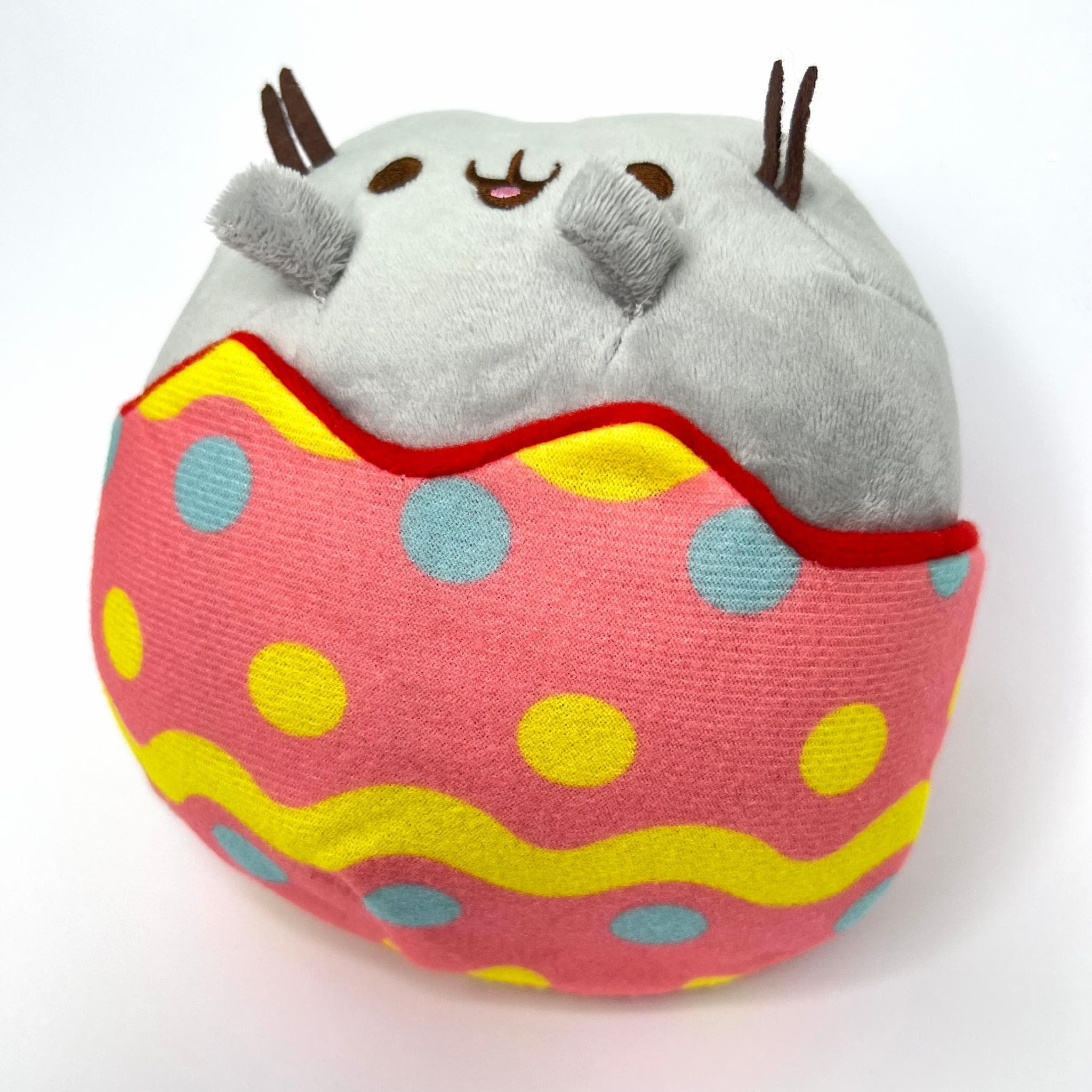 М'яка Плюшева Іграшка Plush Кіт Пушин Пасхальне яйце Pusheen 15 см сірий (1024609)