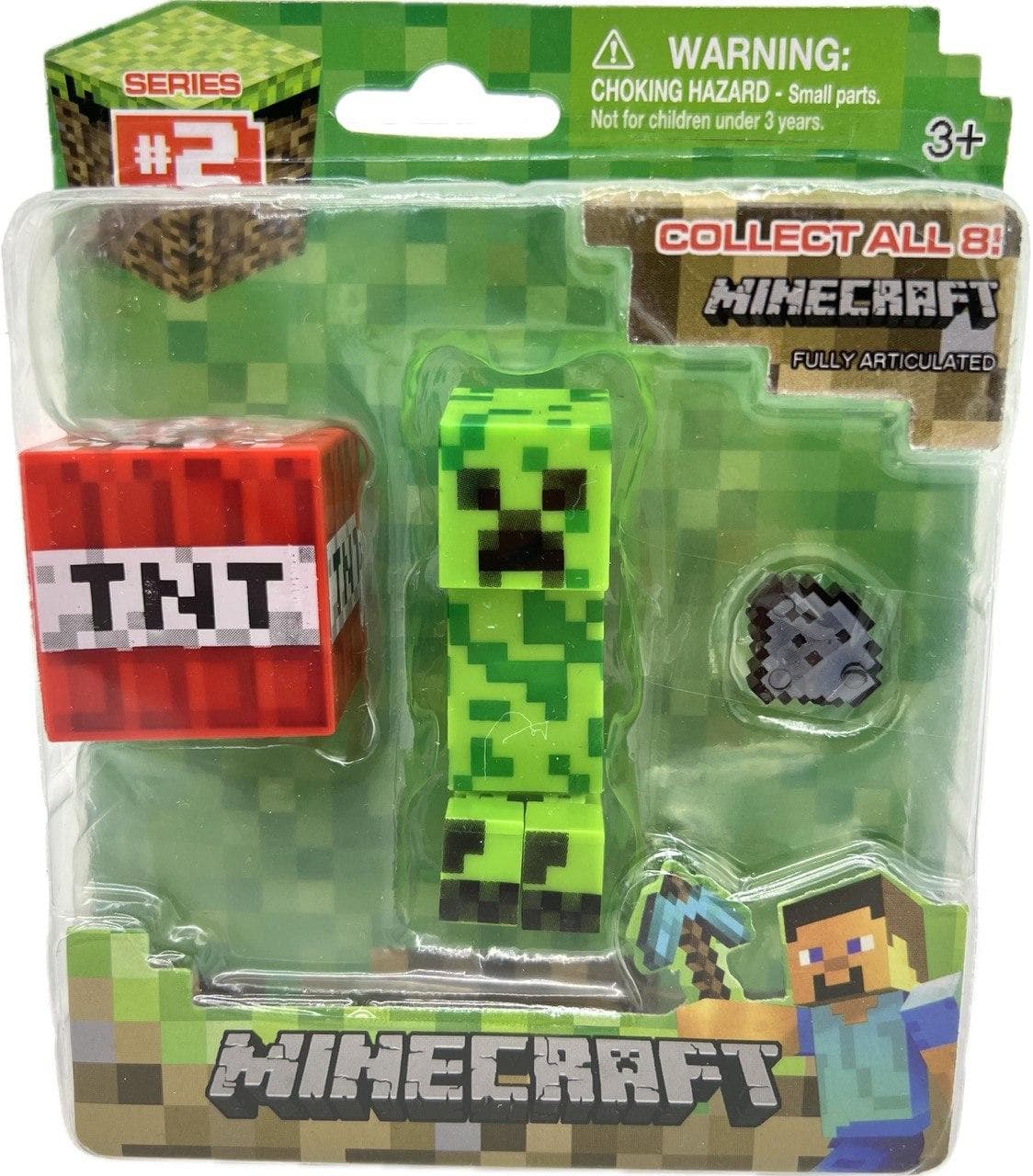 Набір фігурок Майнкрафт Кріпер Комплект Minecraft (6486)