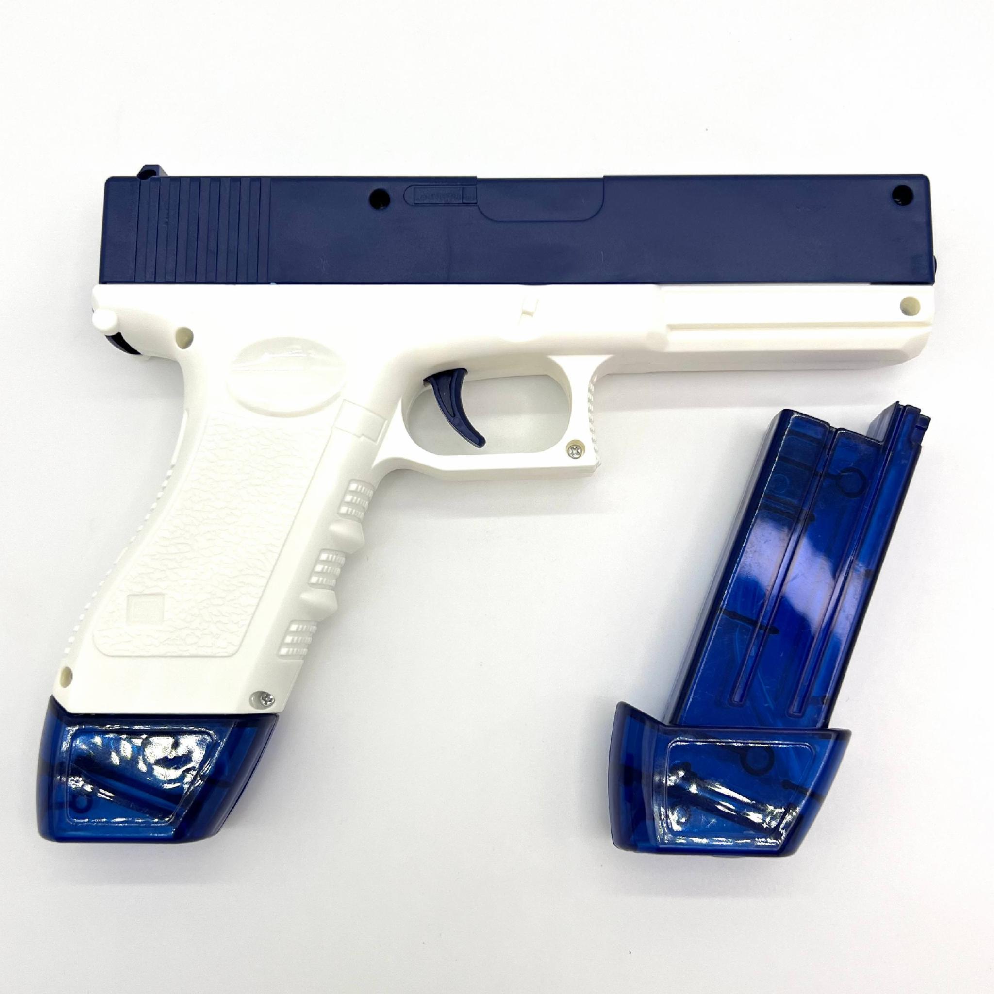 Акумуляторний Водяний Пістолет Глок Austria 9x19 18gen Glock синій 20,5x16x3 cm