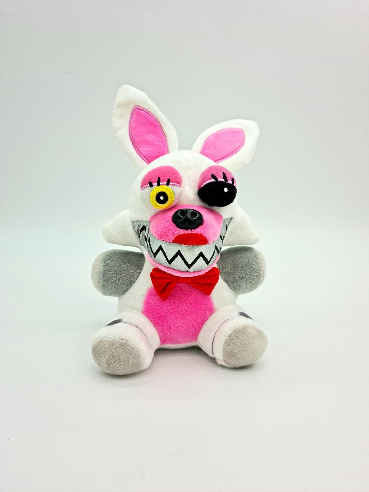 М'яка іграшка аніматронік Кошмарний Мангл Лис білий 18 см - FNAF / 5 ночей з Фредді