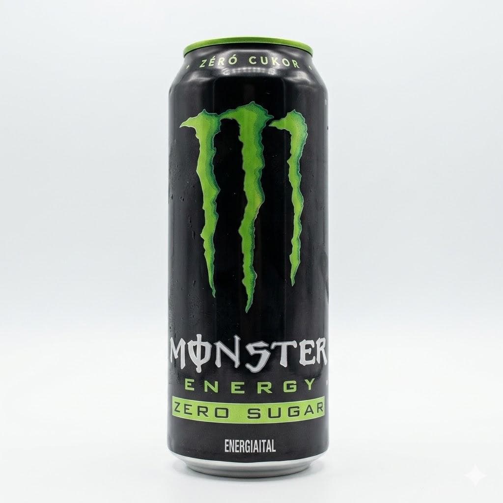 Енергетик Monster Energy Zero Sugar 500 мл - класичний без цукру (00028290)