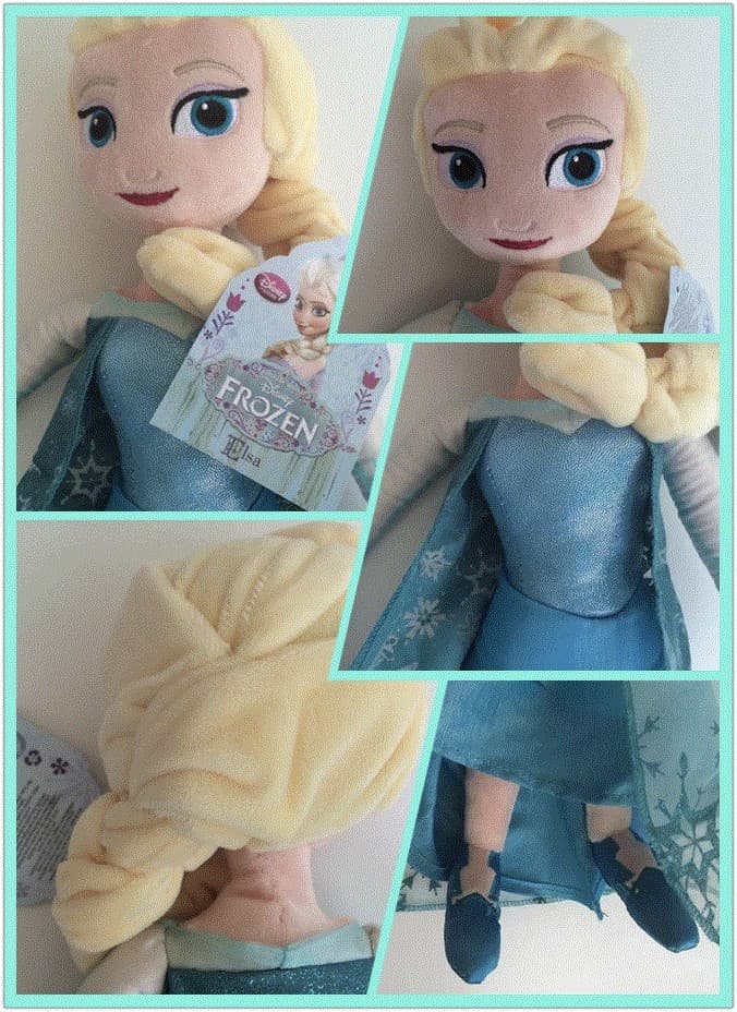 М'яка іграшка лялька Ельза (Elsa) 50 см. Герой мультфільму Холодне серце (Frozen) (10001)