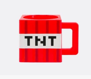 Чашка майнкрафт TNT керамічна червона Minecraft (6251)