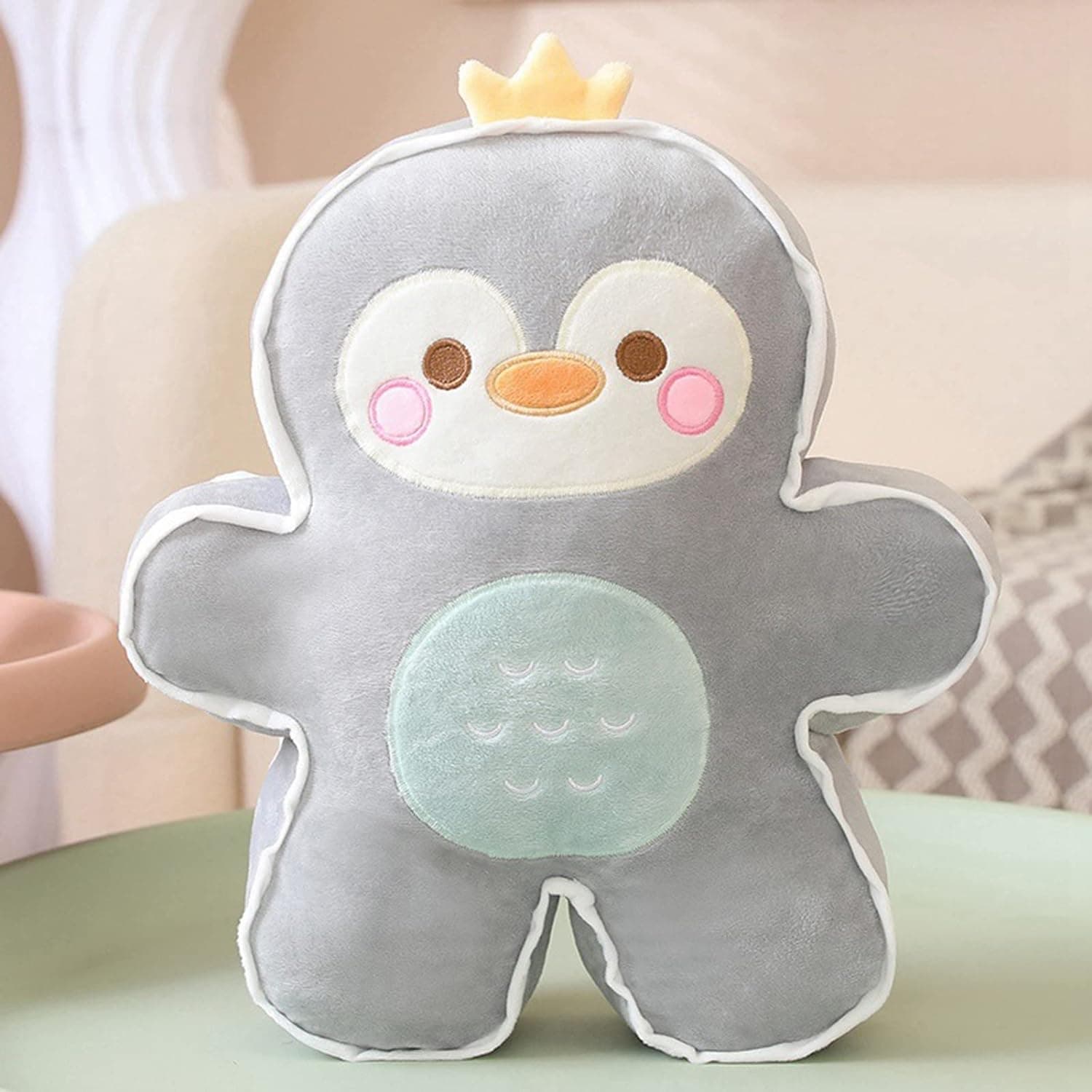 М'яка Плюшева Іграшка Plush Пряник Пінгвін в Короні 30 см (9367)