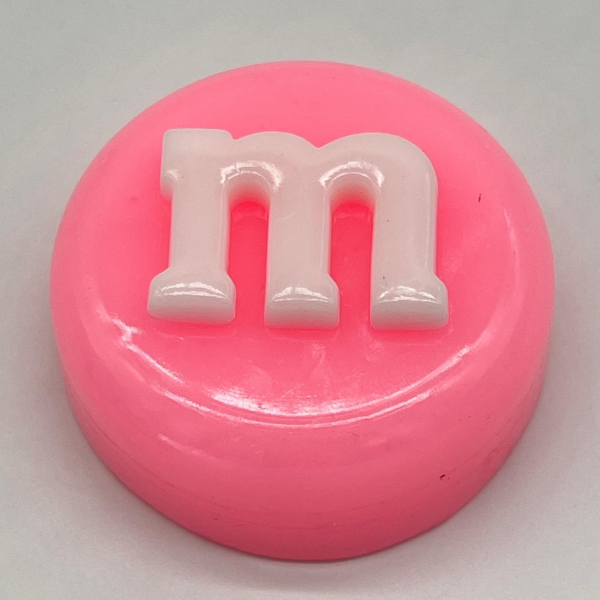 Іграшка антистрес Сквіш Таба Лапка M&M's рожева 7 см (2006254)