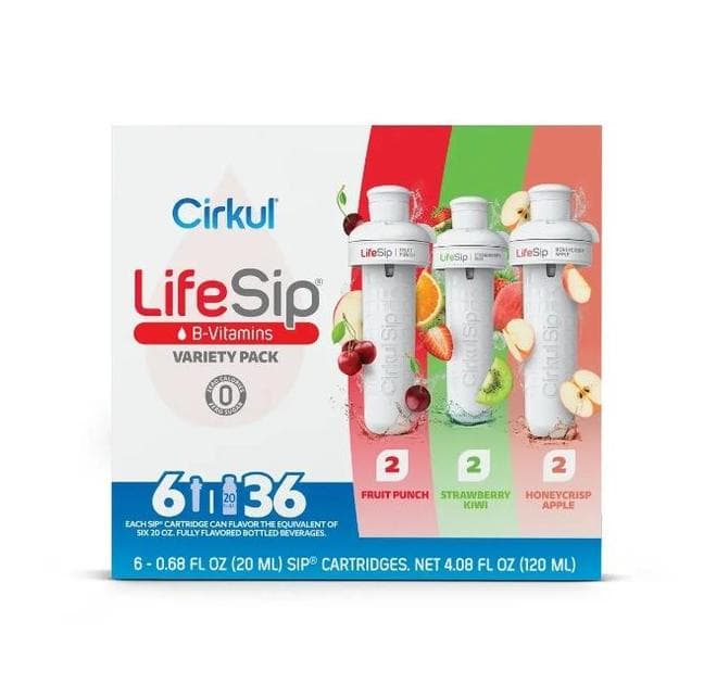 Набір картриджів для напоїв Cirkul LifeSip Variety Drink Mix Cartridges 6шт (7098200)