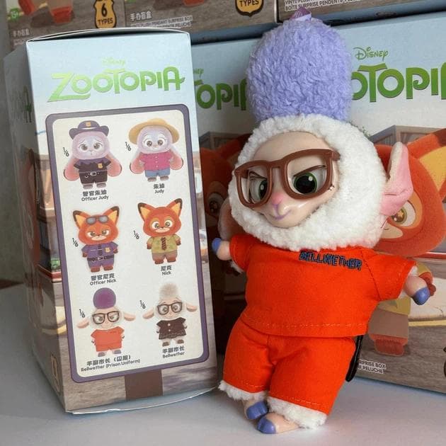 Сюрприз бокс брелок-іграшка Зоотрополіс (Zootopia) Disney персонаж мультфільму (3010250)