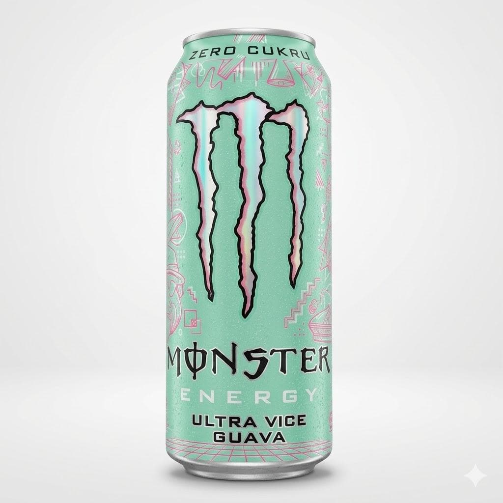 Енергетик Monster Energy Ultra Vice Guava 500 мл - гуава смак, без цукру (0002820)