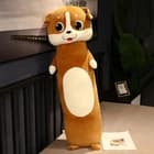 М'яка Плюшева Іграшка Plush Собака Батон Коричневий Антистрес Обіймашка 120 см (1030017)