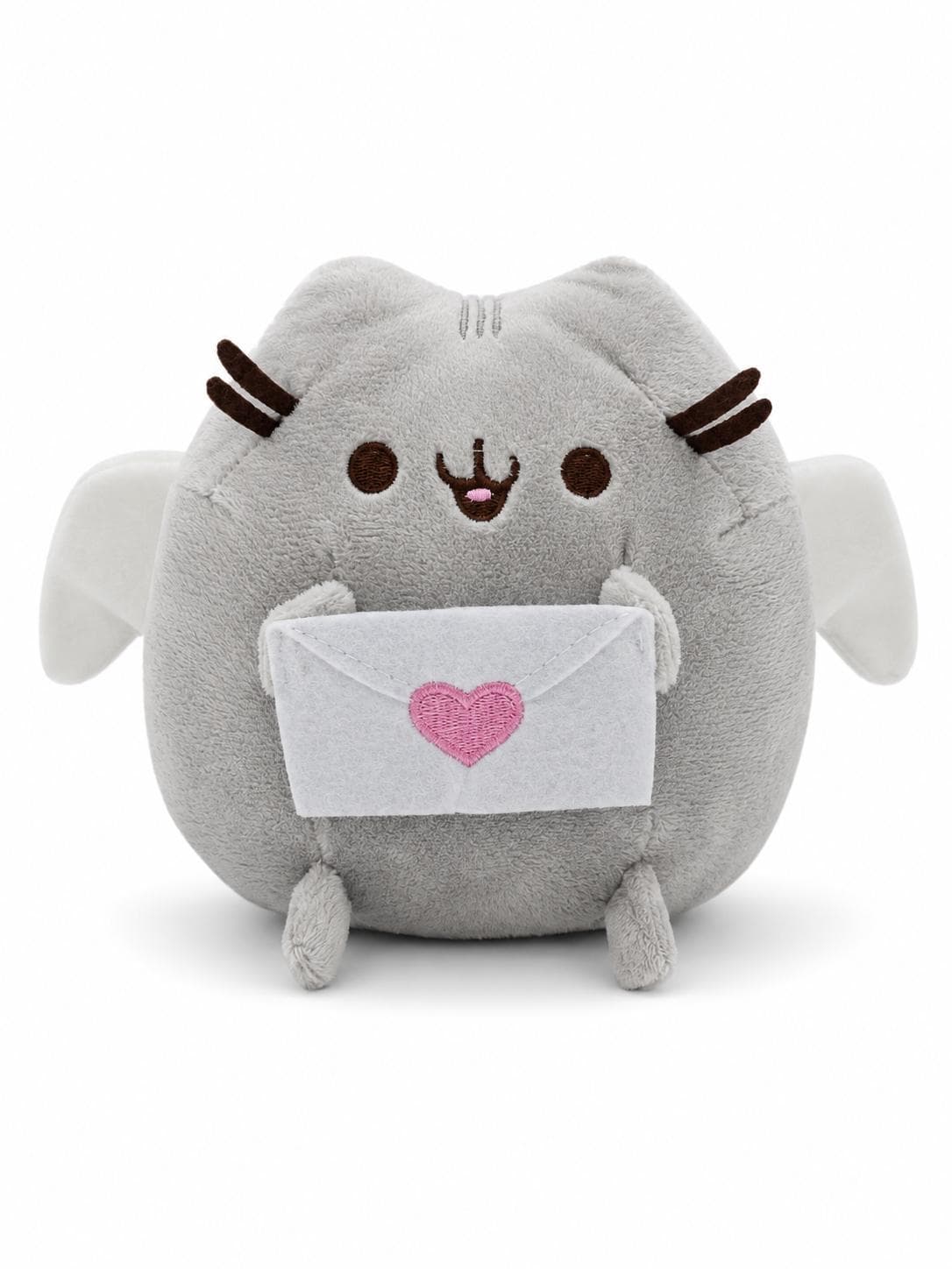 М'яка Плюшева Іграшка Plush Кіт Пушин з Листівкою Pusheen 15 см сірий (1024604)