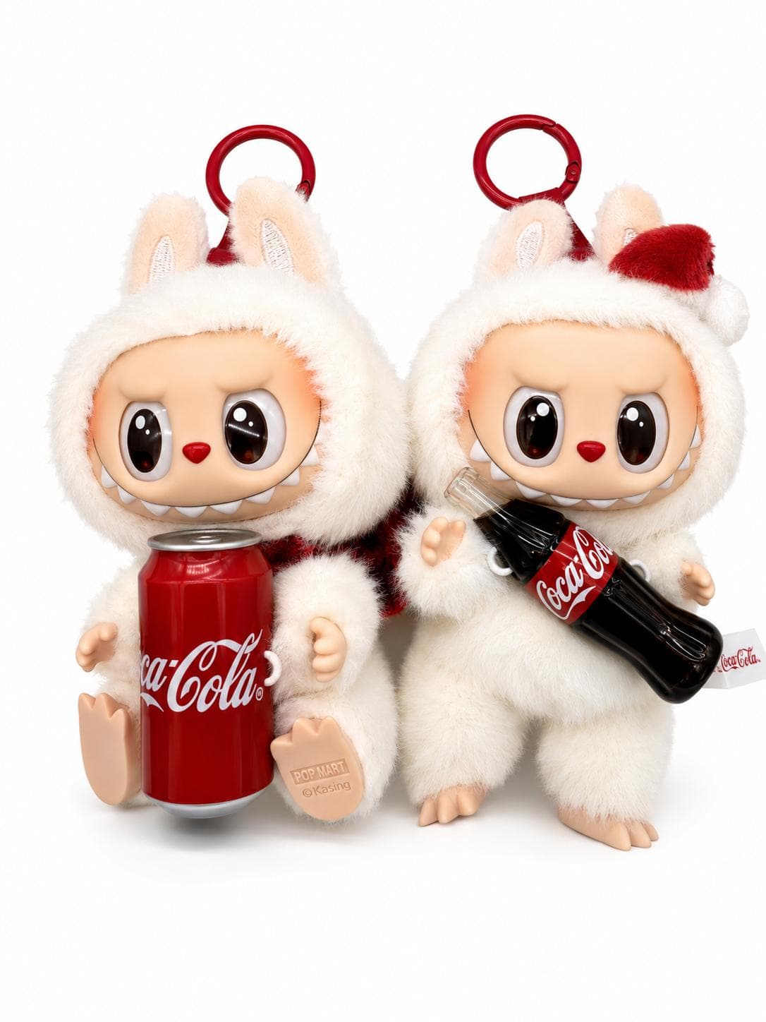 Секретний Бокс М'яка іграшка-фігурка брелок Лабубу Кока Кола The Monsters Coca cola Labubu 15 см (3010034)