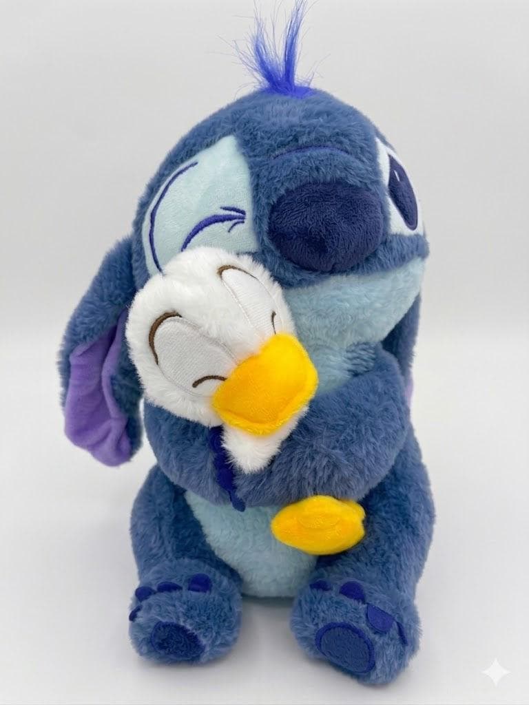 М'яка плюшева іграшка Стіч з качкою, подарунок 2 в 1 Disney Lilo & Stitch 25 см (1002615)