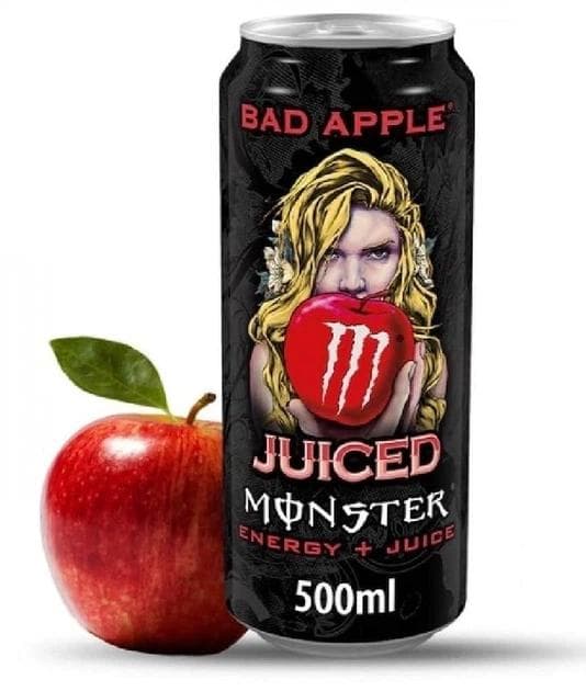 Енергетик Monster Energy Juice Bad Apple 500 мл - яблучний смак, без цукру (0002815)