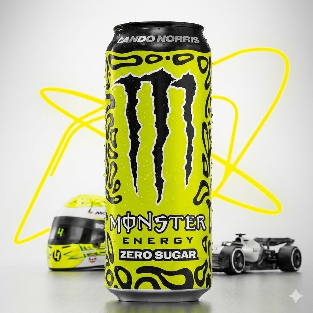 Энергетик Monster Energy Lando Norris F1 500 мл - без сахара (0002814)