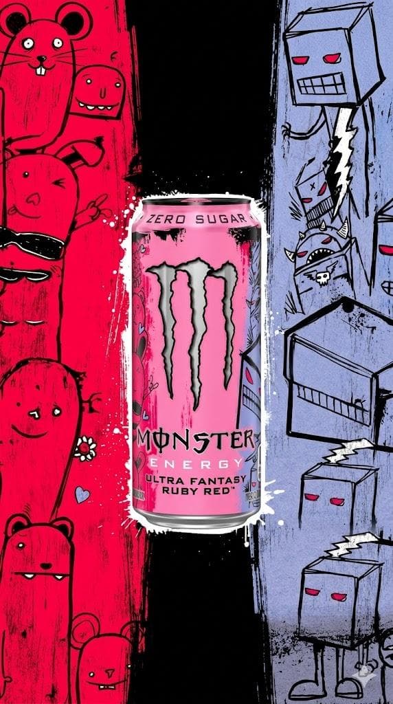 Енергетик Monster Energy Ultra Fantasy Ruby Red 500 мл - без цукру (0002808)