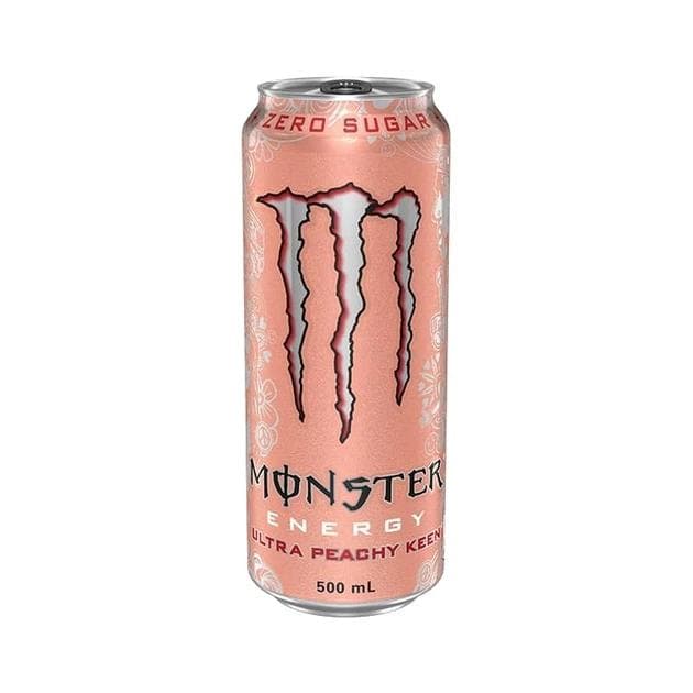 Енергетик Monster Energy Ultra Peachy Keen 500 мл - персиковий смак, без цукру (0002810)