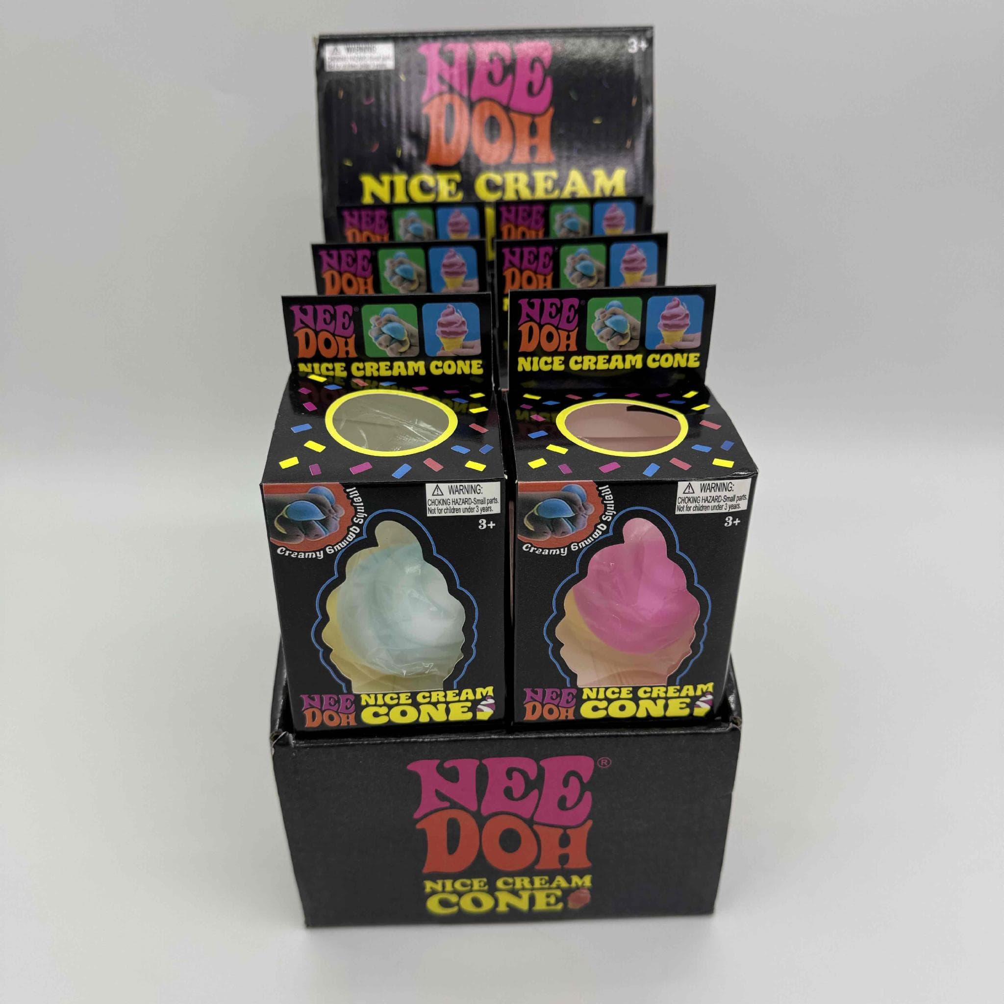 Сквіш антистрес NeeDoh Nice Cream - сенсорна іграшка Морозиво для рук (7183)