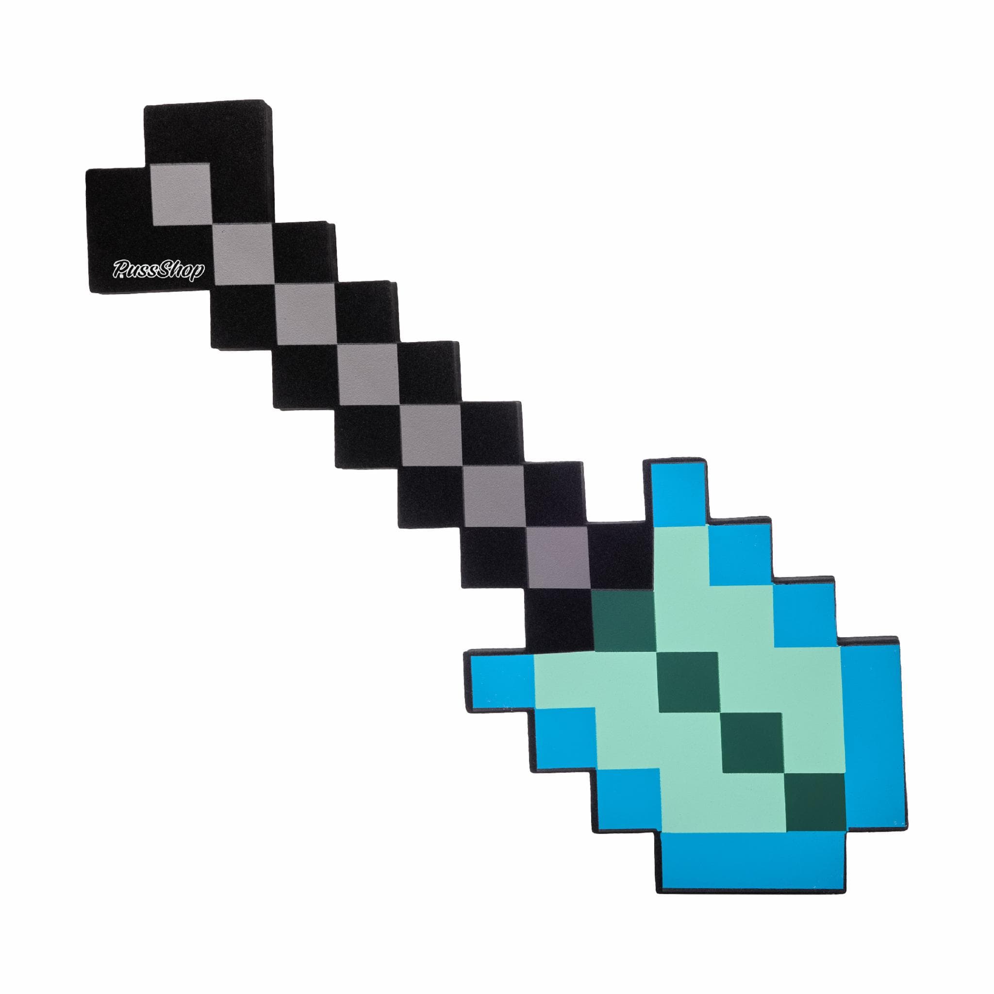 Іграшка Лопата Майнкрафт Діамантова Minecraft 45 см синя (6366)