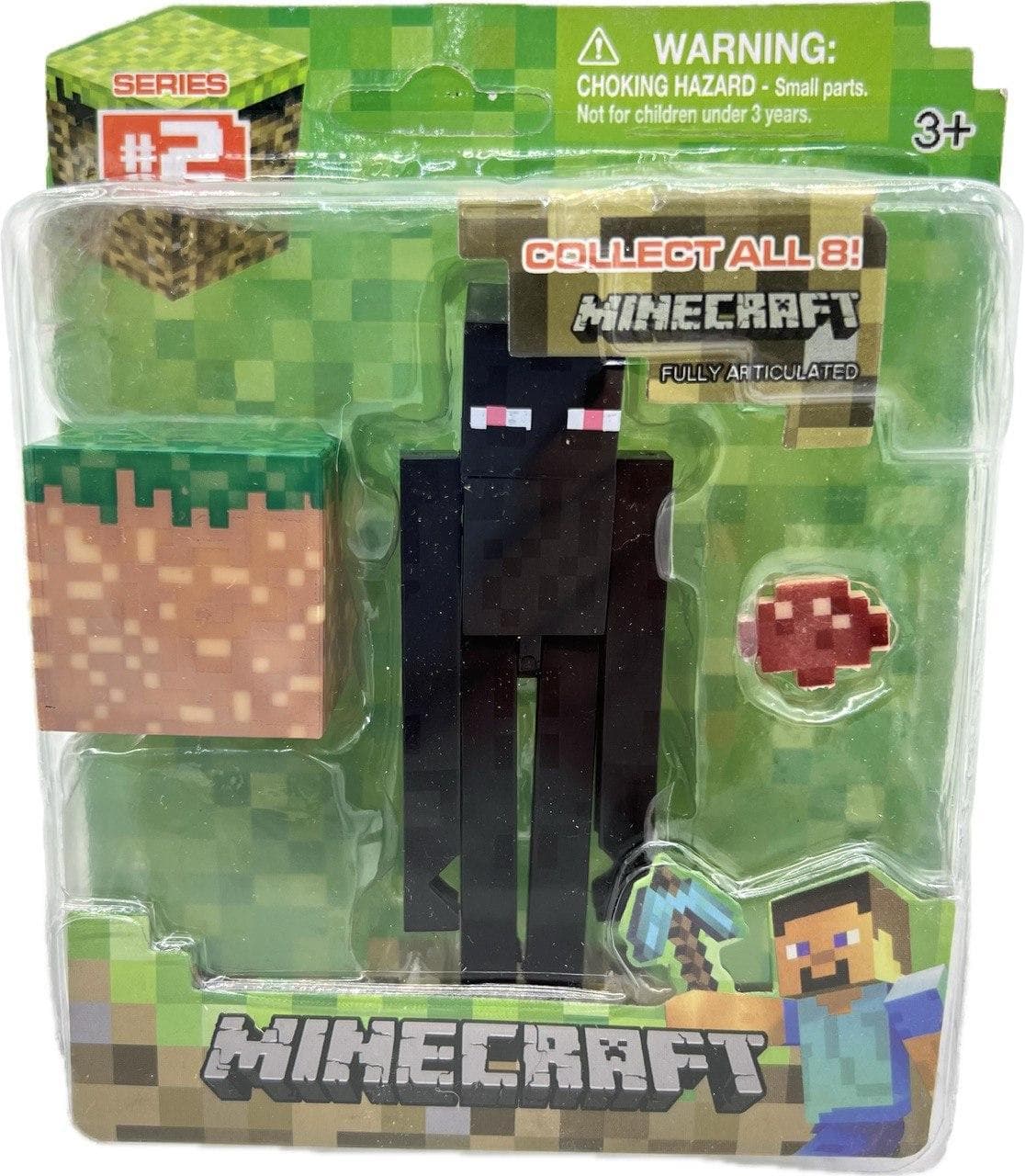 Набір фігурок Майнкрафт Ендермен Комплект Minecraft (6488)